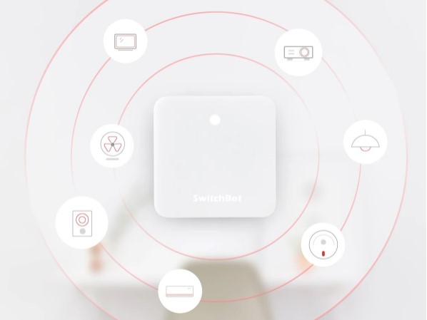 SwitchBot Hub Mini BT e Infrarossi - Connetti i tuoi dispositivi a internet per creare la tua casa Smart